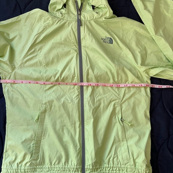The North Face WindWall Lime Green Hoodie Jacket Women’s M - Picture 4 of 11
